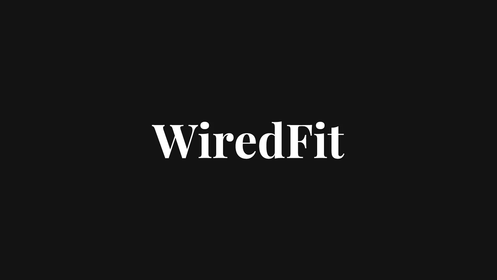 WiredFit